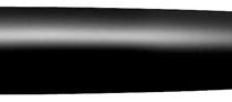 Caran d'Ache Leman Silver Plated Bicolor Medium Fountain Pen - Black