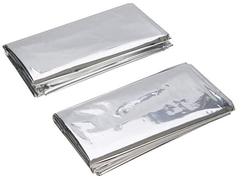 Silverline 226306 Emergency Blanket 2pk 1m x 2m
