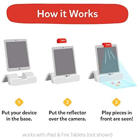 Osmo, Genius Starter Kit for iPad, 5 Educational Learning Games, Ages 6-10, Math, Spelling, Creativity & More - Image 3