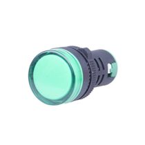 B + S 4617788 AD116 22DS 130 V AC/DC Indicator/L 50.41 mm x M22 Drill D1 28.91 x D2 19.92 mm LED Bulb – Green (Pack of 10)