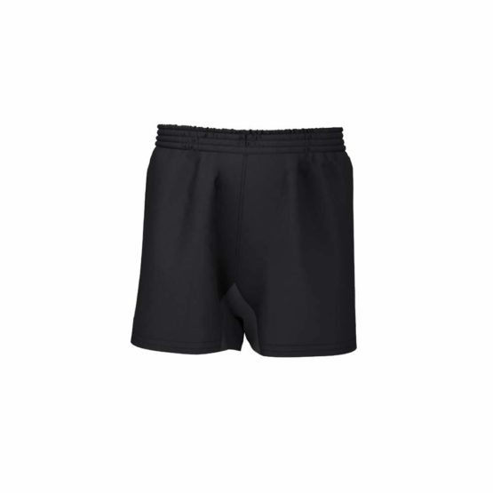 ELITE 0535 Professional Quality Pro Rugby Short, Black, Large - Image 3