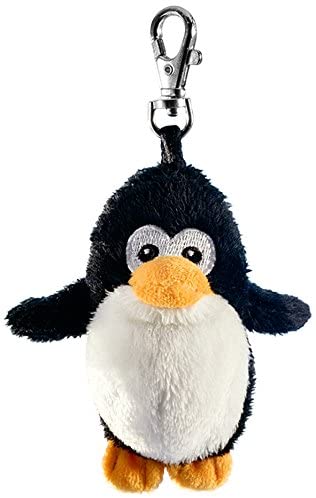 Schaffer Pingy Penguin Key Chain, 12 cm, White/Black, Multicoloured