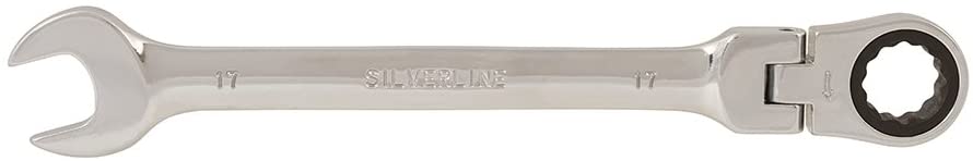 Silverline 580470 Flexible Head Ratchet Spanner 17 mm - Image 2