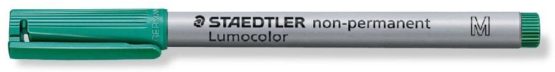 Staedtler Lumocolor Universal 315 M-Spitze Approx. 1.0 MM Non-Permanent Pack of 10 in Cardboard Case Green
