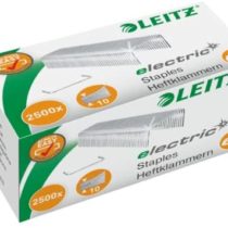Leitz 55680000 E1 Staples for Electric Staplers, 2500 Staples, Extra Strong Steel, 4 mm, 10 Sheet Capacity