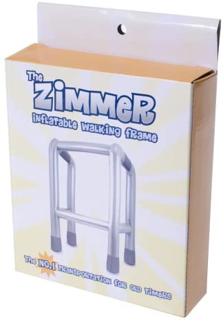 FNA Fashions® - Inflatable Walking Blow Up Zimmer Frame Joke Dress Up Gift Present Fancy Dress Party Wear Accessory - Image 3