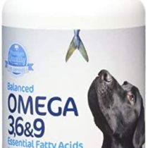 Imexa Balanced Omega 3, 6 and 9 Essential Fatty Acids Softgel Capsules for Dog 1000mg (Pack of 90)