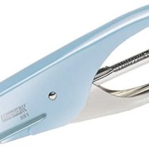 Rapid Retro S51 Stapling Pliers, Uses 21/4 mm Staples, 15 Sheet Capacity, Metal, Fondant Blue, 5000508