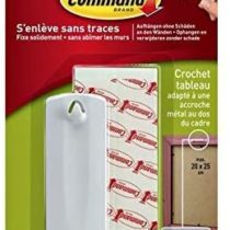 Command 17040 Plastic Hook Hangs Metal Table, 2 Strips, 2.3 Kg