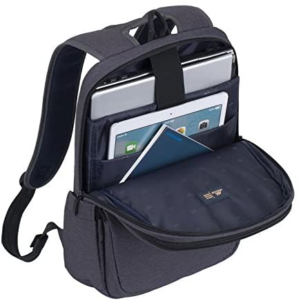 Rivacase 7760 39,6 cm (15.6") Étui sac à dos Noir, Black, 15,6 pouces - Image 3