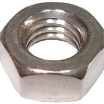 Merriway BH02527 Steel Hex Nut M3 (1/8 inch) - Bright Zinc Plated, Pack of 200