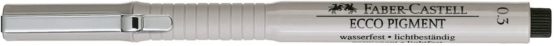 Faber Castell 166399 0.3 mm"Ecco Pigment" Fibre-Tip Pen - Black - Image 4