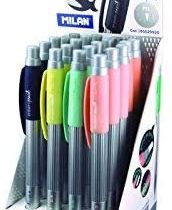 A.C. Milan Expositor 20 portaminas PL1 Silver 0,5 mm, White