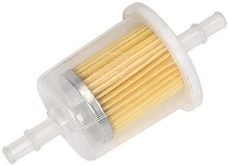 Sealey Ilfl5 In-Line Fuel Filter Large Pack Of 5, Multicoloured, 8mm diameter