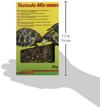 Lucky Reptile Testudo Mix 80 g Food for European Turtles, 80 g (Pack of 1) - Image 4