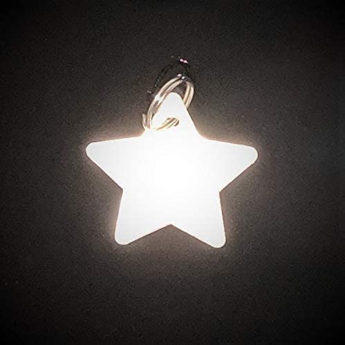 Kittyrama Reflective Star Charm. Safety Cat Tag. Lightweight, High Visibility, Waterproof. Fits All Reflective Cat Collars - Image 3