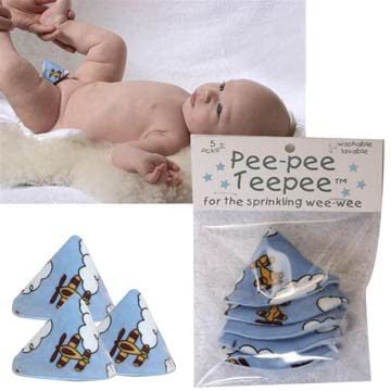 The Peepee Teepee for the Sprinkling WeeWee: Airplanes in Cellophane Bag, Blue, 3 Count (Pack of 1) - Image 4