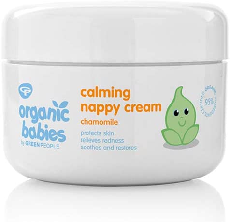 GREEN PEOPLE Organic Babbies Nappy Cream with Chamomile Baby Balm - 50Ml - Image 2