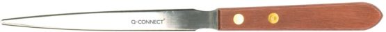 Q-Connect 44836 220 mm Letter Opener with Wooden Handle, Brown, Pack of 1