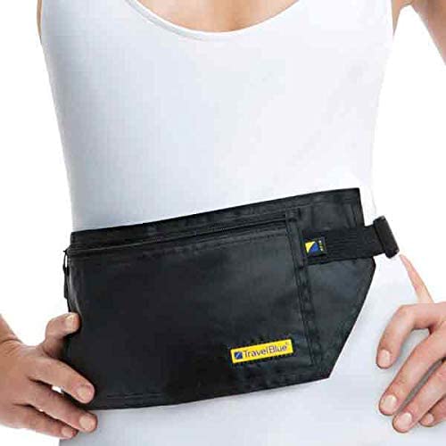 Travel Blue Lightweight RFID Blocking Money Belt, Passport Holder Travel Wallet & Bum Bag - Image 4