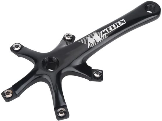 Crankset for Bicycle Mountain, 1Pair 170MM Mountain Road Bike Alloy Single Crankset Repair Parts Accessory - Image 3