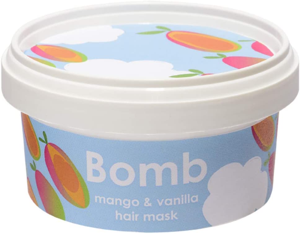 Bomb Cosmetics Mango and Vanilla Hair Mask, 210 ml, 210 ml (Pack of 1)