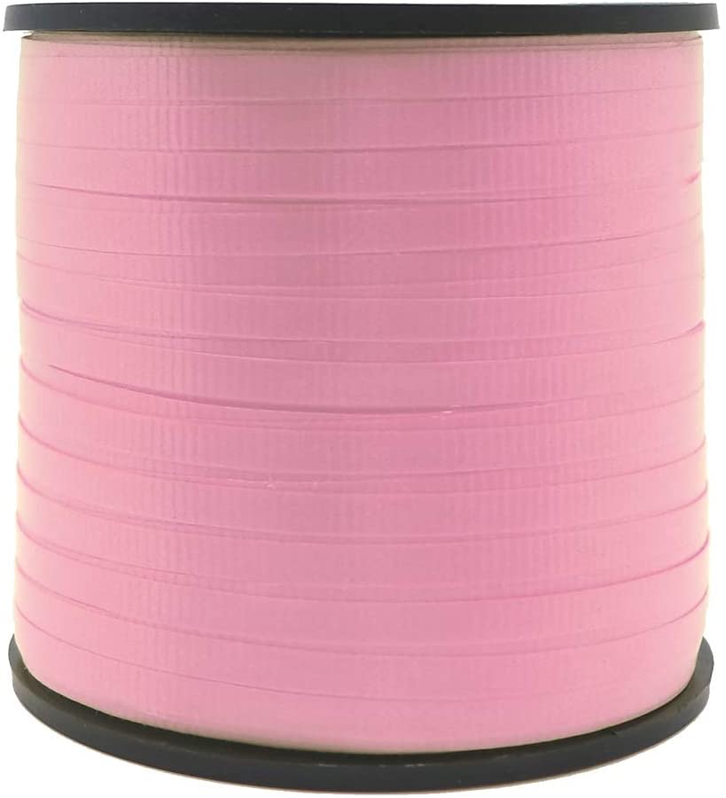 Pastel Pink Curling Ribbon (91 Meters) 1 Count - Vibrant & High-Quality Ribbon, Ideal for Gift Wrapping Decor & Crafting