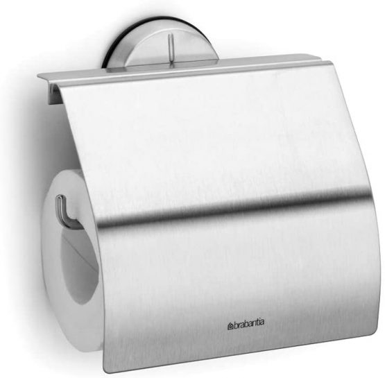 Brabantia Toilet Roll Holder - Matt Steel