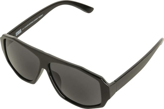 Urban Classics Unisex Adults’ 101 Chain Sunglasses Sunglasses, Black (Black/Black),