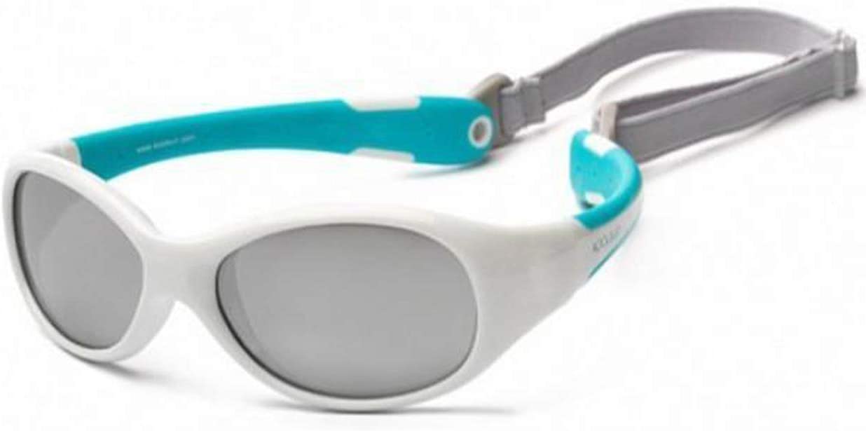 KOOLSUN - Flex - kids sunglasses - White Aqua - 0-3 years - UV400 - Category 3