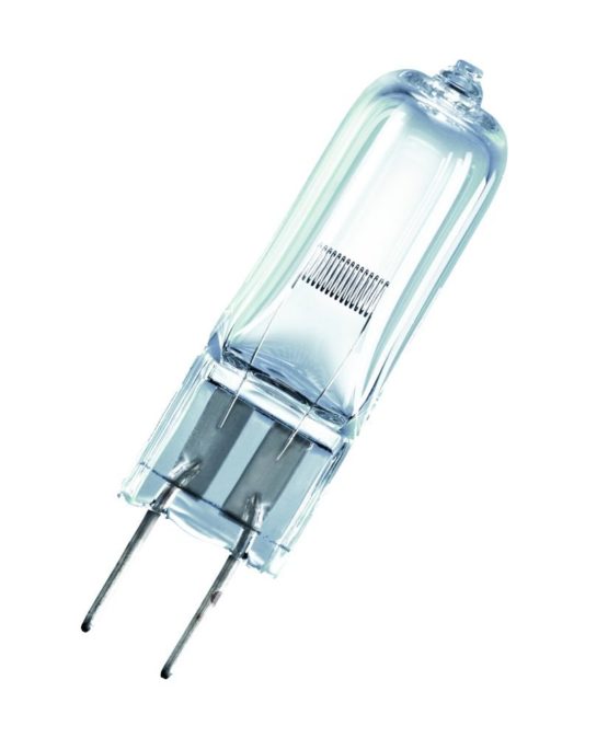 OSRAM 64640 HLX 150W 24V, 3450K, halogen low voltage lamp without reflector, medical fiber optics (HLX)