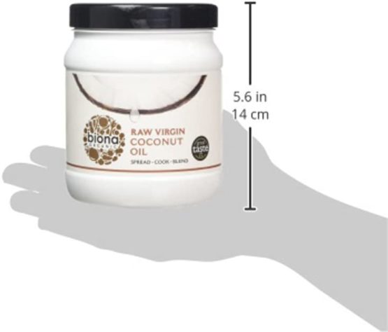 Biona Organic Raw Virgin Coconut Oil, 800g - Image 4