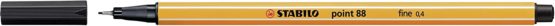 Fineliner - STABILO point 88 Wallet of 10 Black - Image 2