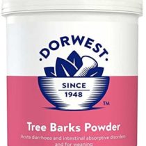 Dorwest Tree Barks Powder for Dogs and Cats, 100g, Slippery Elm Powder – Soothes Digestion & Upset Tummies, Eases Discomfort, Natural Formula