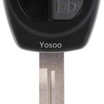 2 Buttons Uncut Remote Key Shell Case Replacement Fob Competible for SUZUKI Vitara Swift Ignis SX4 Liana Alto