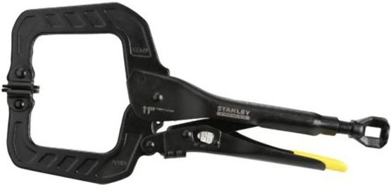 STANLEY FMHT0-74892 280 mm C-Clamp Fatmax Locking Mole Grip Swivel Pads - Black
