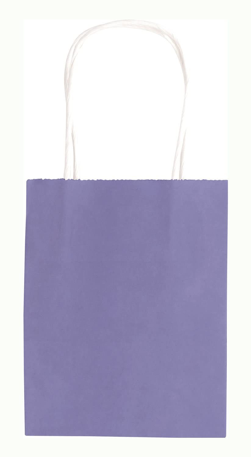 folia 21219/10 Kraft Paper Gift Bags, 10 Pieces, Approx. 12 x 5.5 x 15 cm, Assorted Colours, for Crafts Decorating and Gifting - Image 3