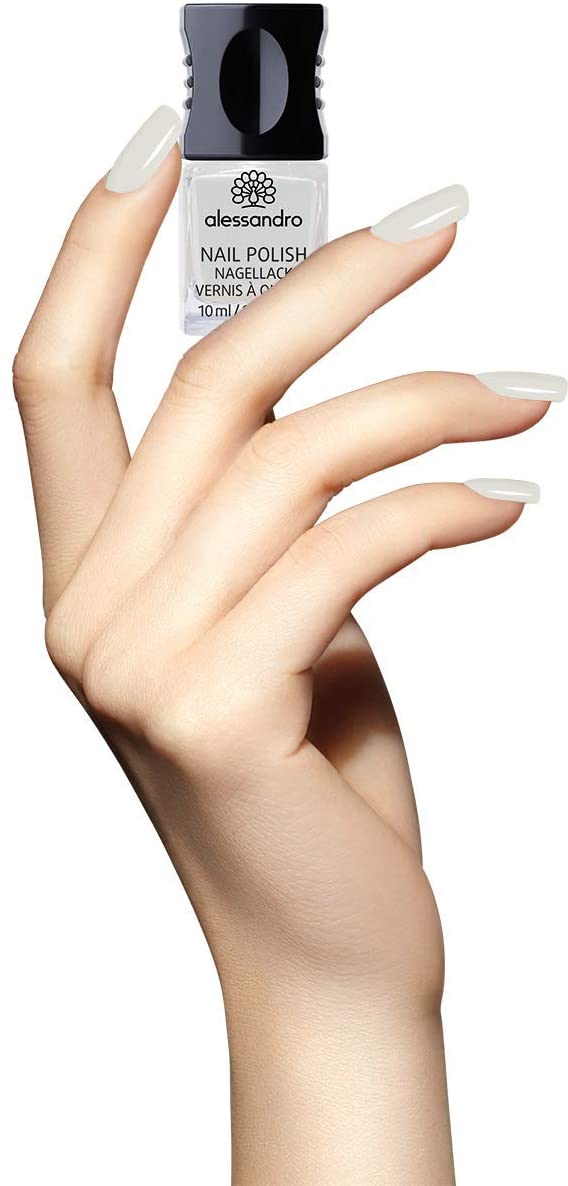 alessandro Standard Paint 02 Moonlight Kiss, 10 ml, White, 10 ml (Pack of 1) - Image 2