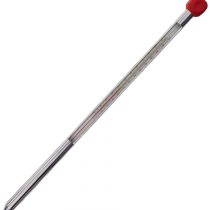 Garden Soil Thermometer 320mm Aluminium Case - Monitor Soil Temperature Prior To Sowing and Planting Composting With This Useful Soil Temperature Probe Thermometers Greenhouse Accessories