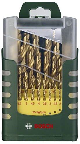 Bosch Accessories 19-Piece Metal Drill Bit Set HSS-TiN Titanium, Green - Image 2