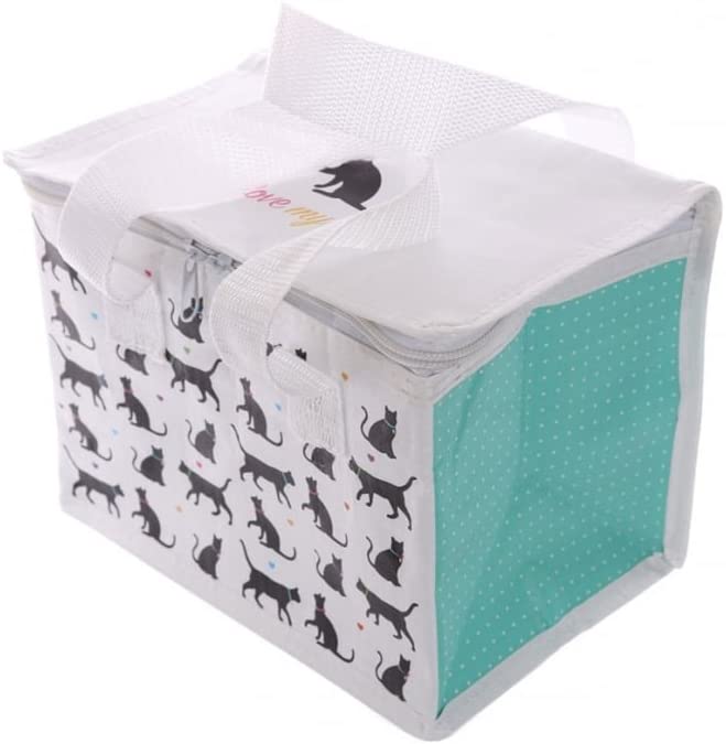 Puckator I Love My Cat Woven Cool Bag Lunch Bag Home Office School Travel Camping Picnic Height 15cm Width 20cm Depth 14cm - Image 2
