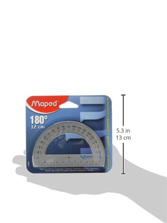 Maped 129200 protractor - protractors (Aluminium, Aluminium) - Image 4