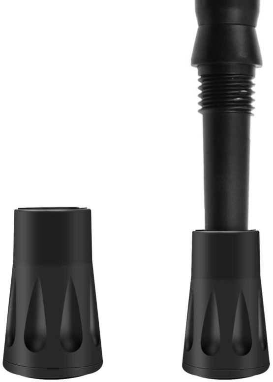 NATCUE 16 Pack/8 Pair Walking Pole Rubber Tips, Trekking Pole Tip Protectors, Replacement Rubber Alpenstock Head Cover for Hiking Stick Walking Trekking Poles - Image 3