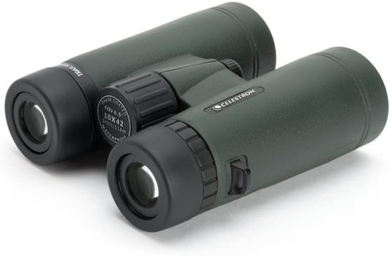 Celestron 71406 TrailSeeker 10x42 BaK-4 Prism Binoculars, Black - Image 2