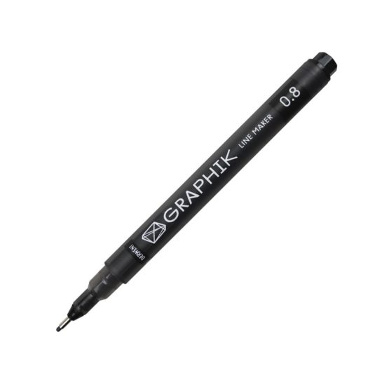 Graphik Line Maker Black 0.8