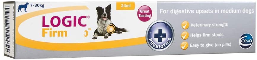 Logic Firm Digestive Support, Dog Diarrhea Aid, Dog Support for Upset Stomach Dog Diarrhea Paste