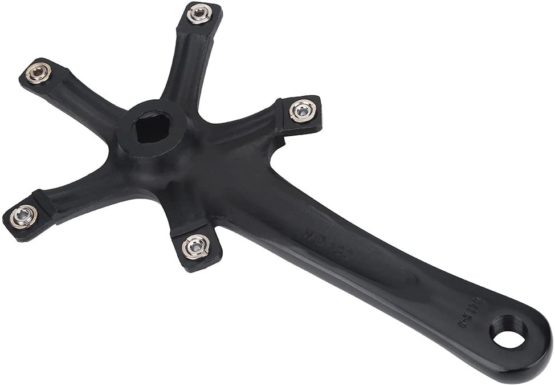 Crankset for Bicycle Mountain, 1Pair 170MM Mountain Road Bike Alloy Single Crankset Repair Parts Accessory - Image 4