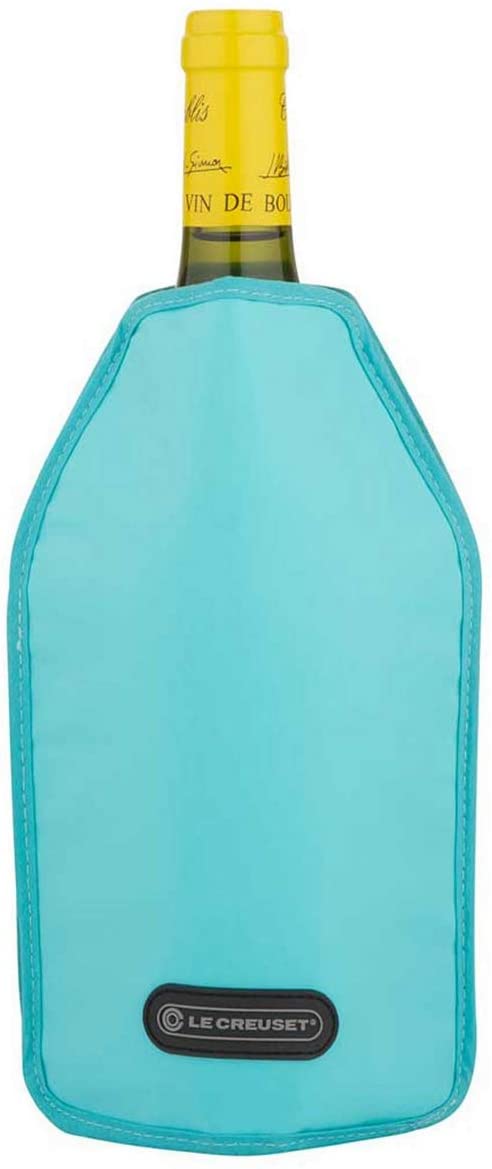 Le Creuset Wine Accessories Wine Bottle Cooler Sleeve - Teal, 23