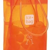 Ice 1 Bottle Wine Cooler-Orange, PVC, 12 x 12 x 26 cm
