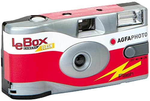 Agfa Photo 601020 LeBox 400 27 Camera Flash, Black, 1x